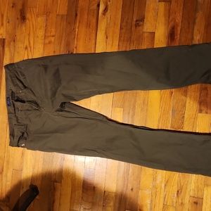 Men's Polo Ralph Lauren The Varick Slim Straight 1967 Khaki Green size 33/32